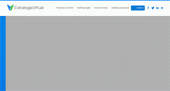 Desktop Screenshot of estrategiavirtual.co